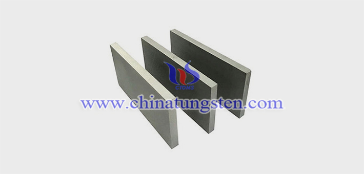 Anviloy 1350 tungsten alloy block picture