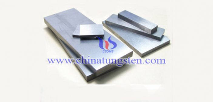 W243 tungsten alloy block picture