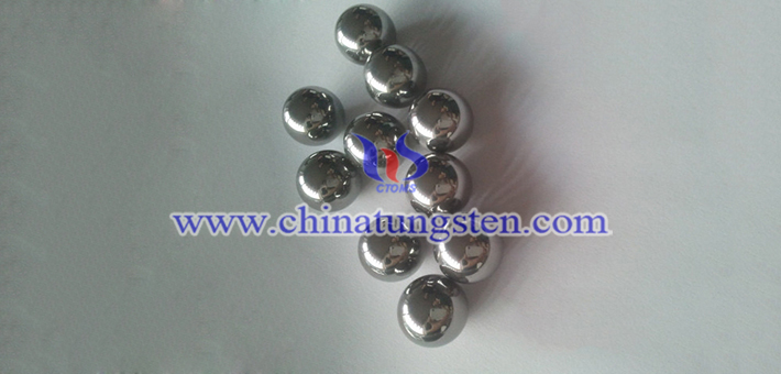 high temperature resistance tungsten alloy ball picture