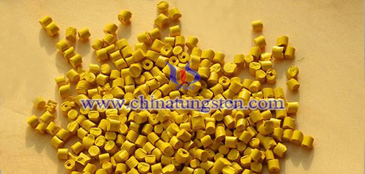 nano grain size tungsten trioxide applied for nano-ceramic color master picture