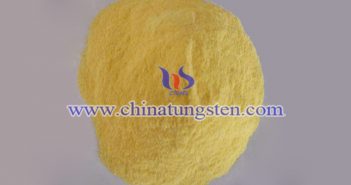 nano grain size yellow tungsten oxide applied for heat insulating window glass image