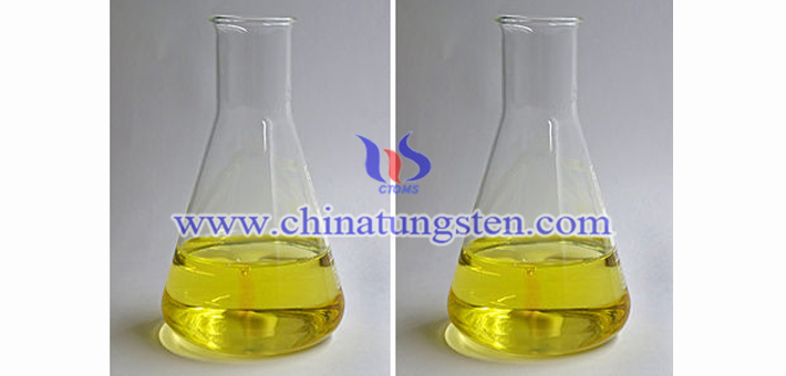 nano tungsten oxide applied for nano-ceramic dispersion solution picture