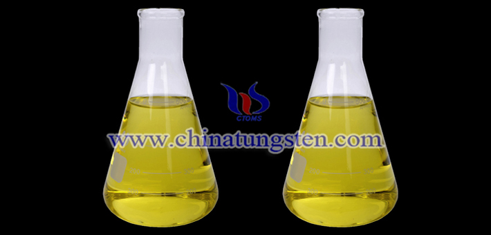 nano tungsten oxide applied for thermal insulation dispersion liquid picture