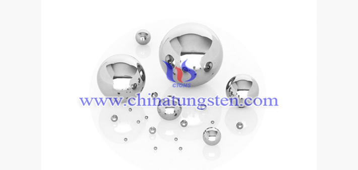 polished tungsten alloy ball picture