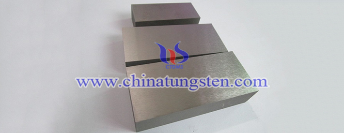 tungsten alloy polished block picture