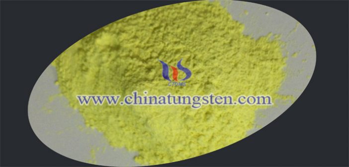 tungsten oxide applied for heat insulation coating image