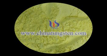 tungsten oxide applied for thermal insulation dispersion image