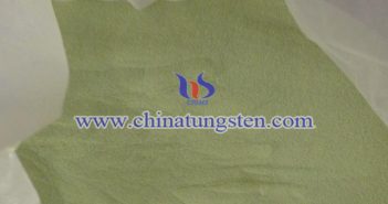 yellow tungsten oxide nanopowder applied for nano-ceramic color master image