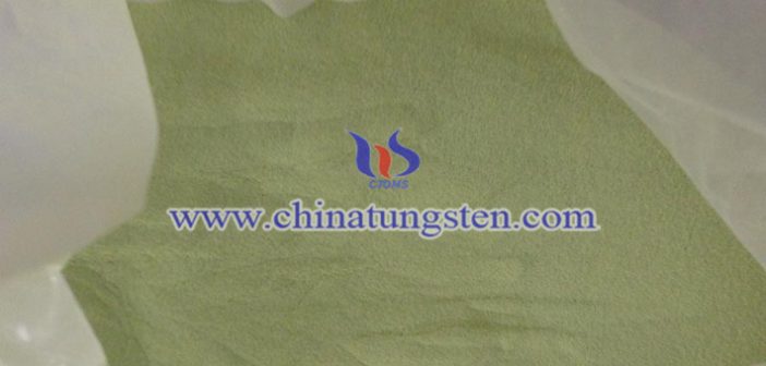 yellow tungsten oxide nanopowder applied for nano-ceramic color master image