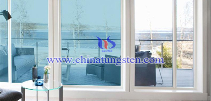 yellow tungsten oxide nanopowder applied for window heat insulation film picture