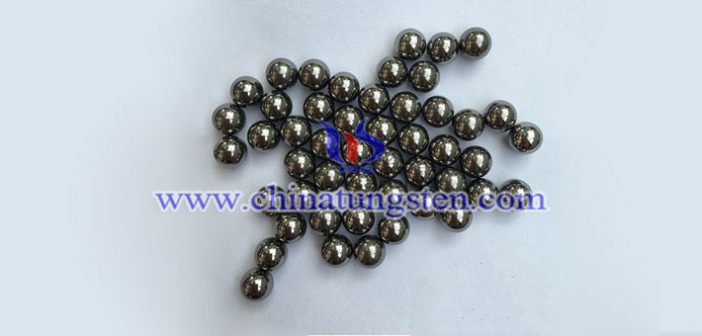 90W-6Ni-4Fe tungsten alloy ball picture