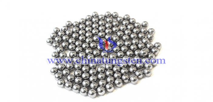 90W-7.1Ni-2.9Fe tungsten alloy ball picture