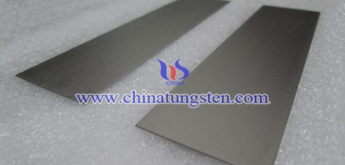 92.5W-5.25Ni-2.25Fe tungsten alloy plate picture