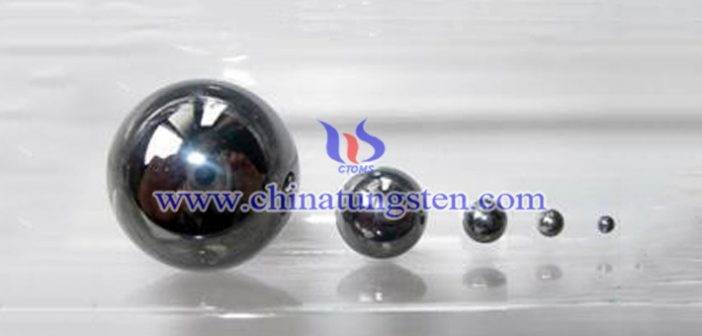 92.5W-Ni-Fe-Mo tungsten alloy ball picture