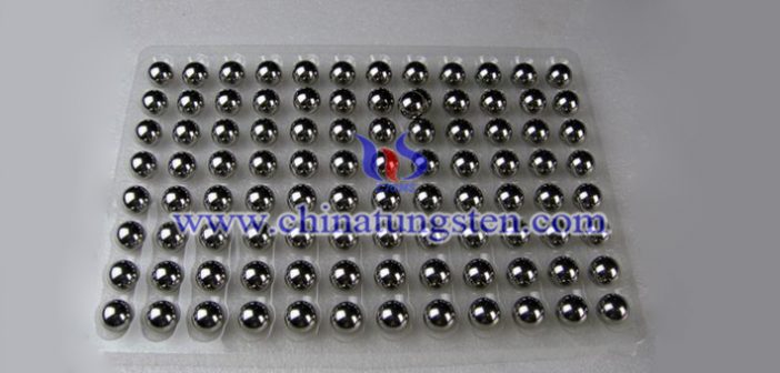 93WNiFeMo tungsten alloy ball picture