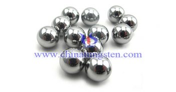 95W-3.5Ni-1.5Cu tungsten alloy ball picture