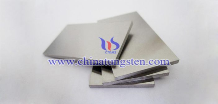 95W-3.5Ni-1.5Fe tungsten alloy plate picture