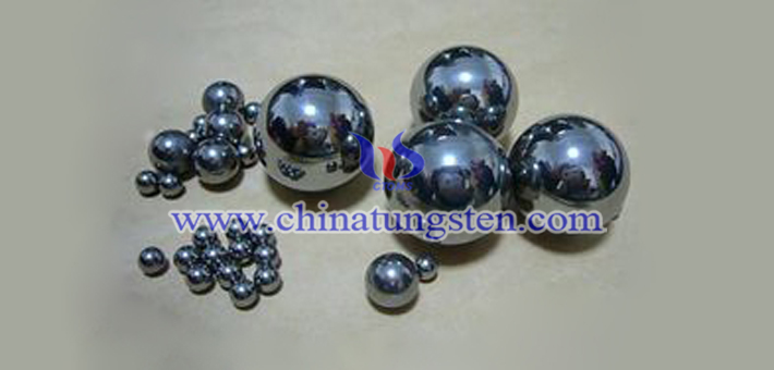 95W-3Ni-2Fe tungsten alloy ball picture