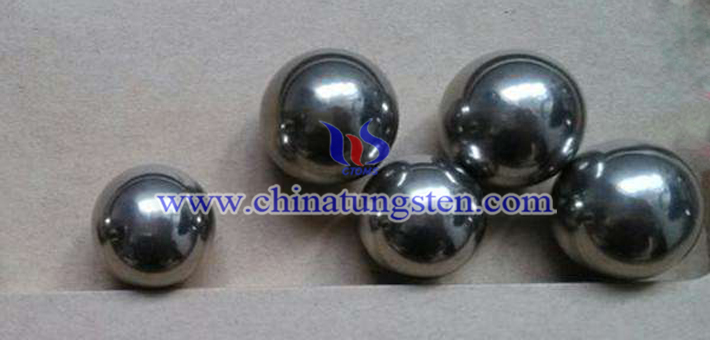 95WNiCu tungsten alloy ball picture