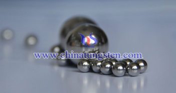 95WNiCu tungsten alloy ball picture