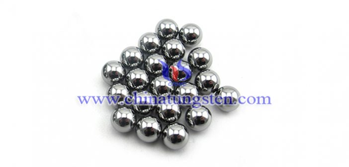 97W-2Ni-1Fe tungsten alloy ball picture