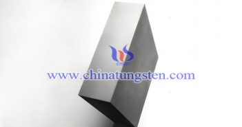 high specific gravity tungsten alloy plate picture