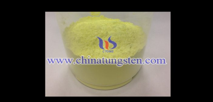 nano particle size tungsten trioxide applied for heat insulation coating image