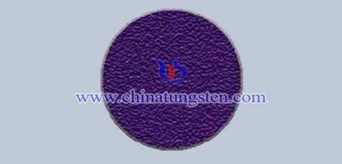 nano violet tungsten oxide applied for nano-ceramic dispersion solution image