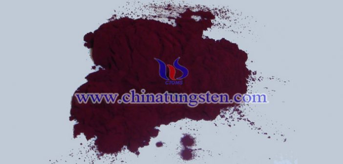 nano violet tungsten oxide applied for transparent thermal insulation nanopowder image