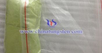 nanometer yellow tungsten oxide applied for heat insulation coating image