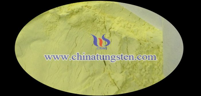 nanometer yellow tungsten oxide applied for thermal insulation film image