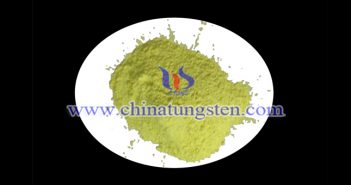 transparent thermal insulation material nanometer yellow tungsten oxide image