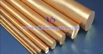 tungsten copper rod image