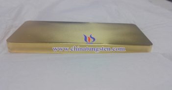 tungsten gold plated paperweight picture