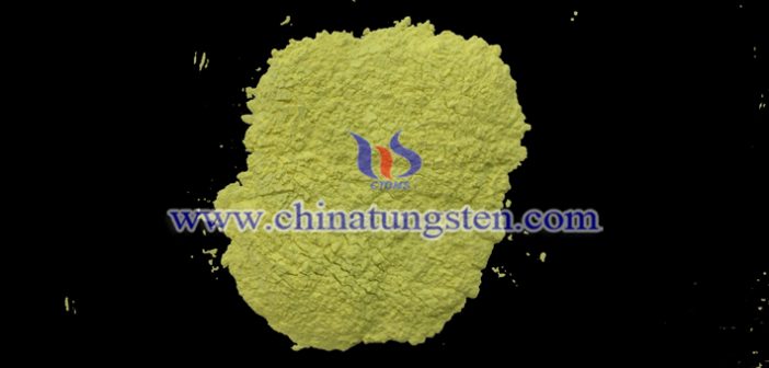 tungsten oxide powder applied for heat insulating window glass image