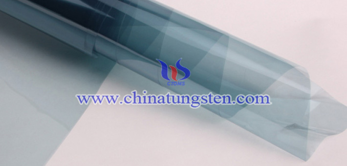 tungsten oxide powder applied for heat insulating window glass picture