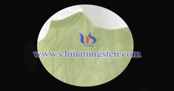 tungsten oxide powder applied for nano-ceramic color master image