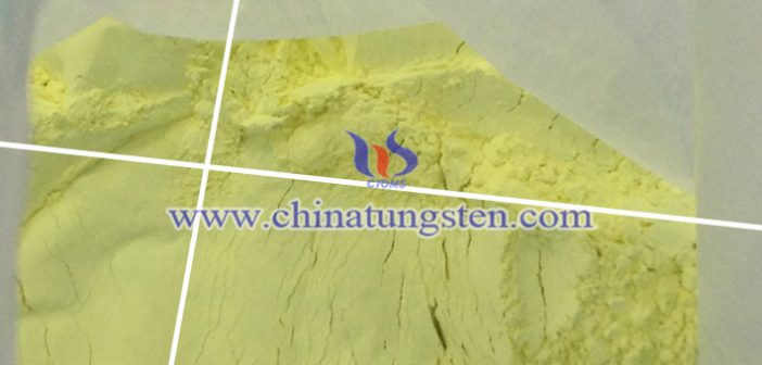 tungsten oxide powder applied for thermal insulation film image