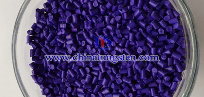 violet tungsten oxide applied for ceramic microsphere picture