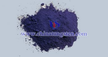 violet tungsten oxide applied for heat insulating window glass image