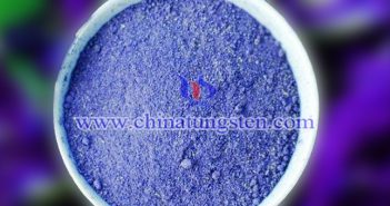 violet tungsten oxide applied for heat insulation coating image