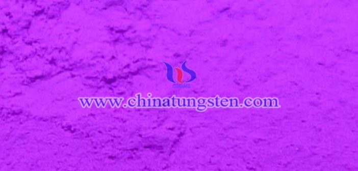 violet tungsten oxide applied for thermal insulating glass image