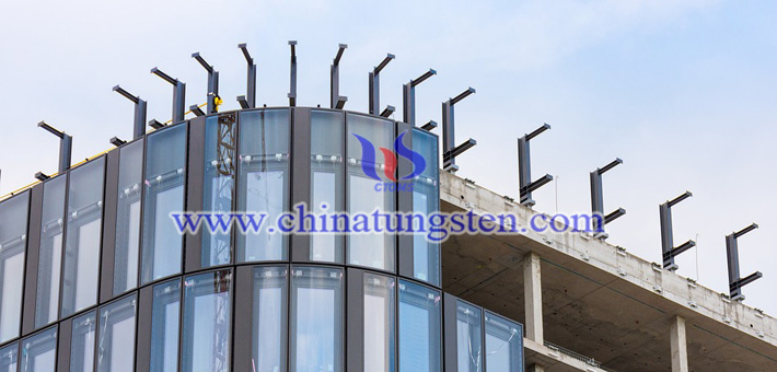 violet tungsten oxide applied for transparent thermal insulation material picture