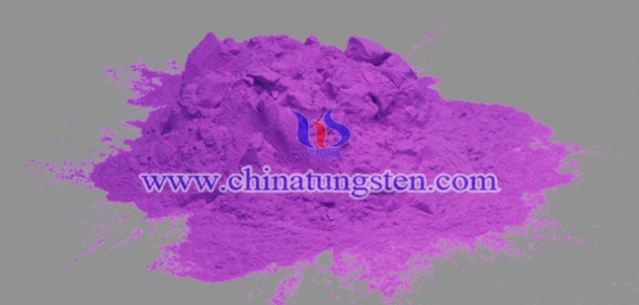 violet tungsten oxide applied for window heat insulation film image