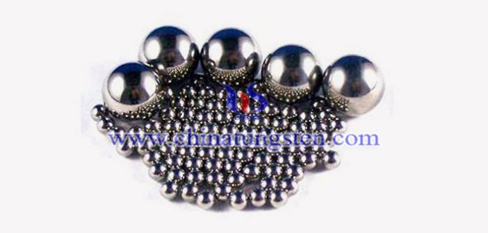 φ32mm tungsten alloy ball picture