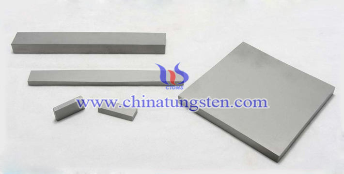 100x100x6mm tungsten alloy plate picture