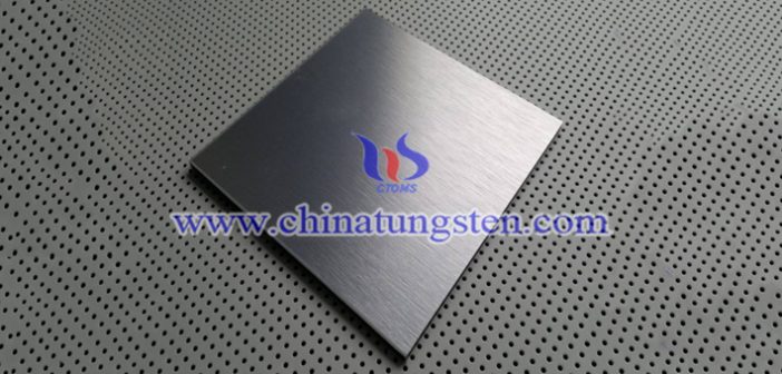 530x460x10mm tungsten alloy plate picture