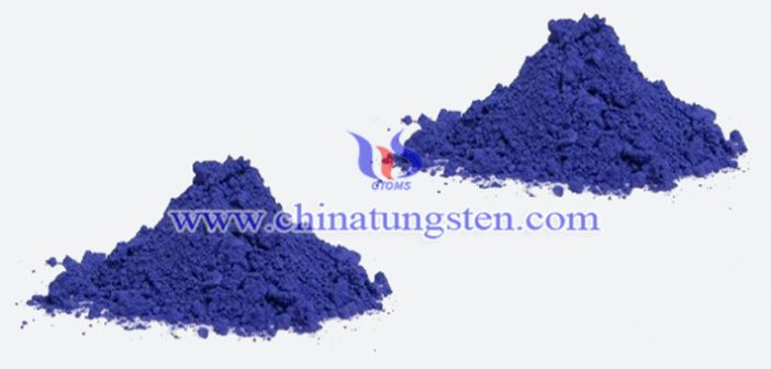 blue nano tungsten oxide applied for infrared ultraviolet shielding material image