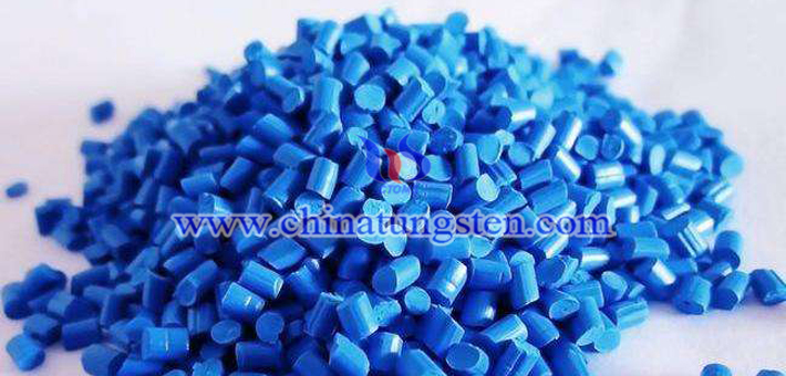 blue nano tungsten oxide applied for nano-ceramic color master picture