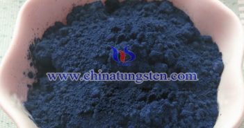 blue nano tungsten oxide applied for thermal insulation dispersion image